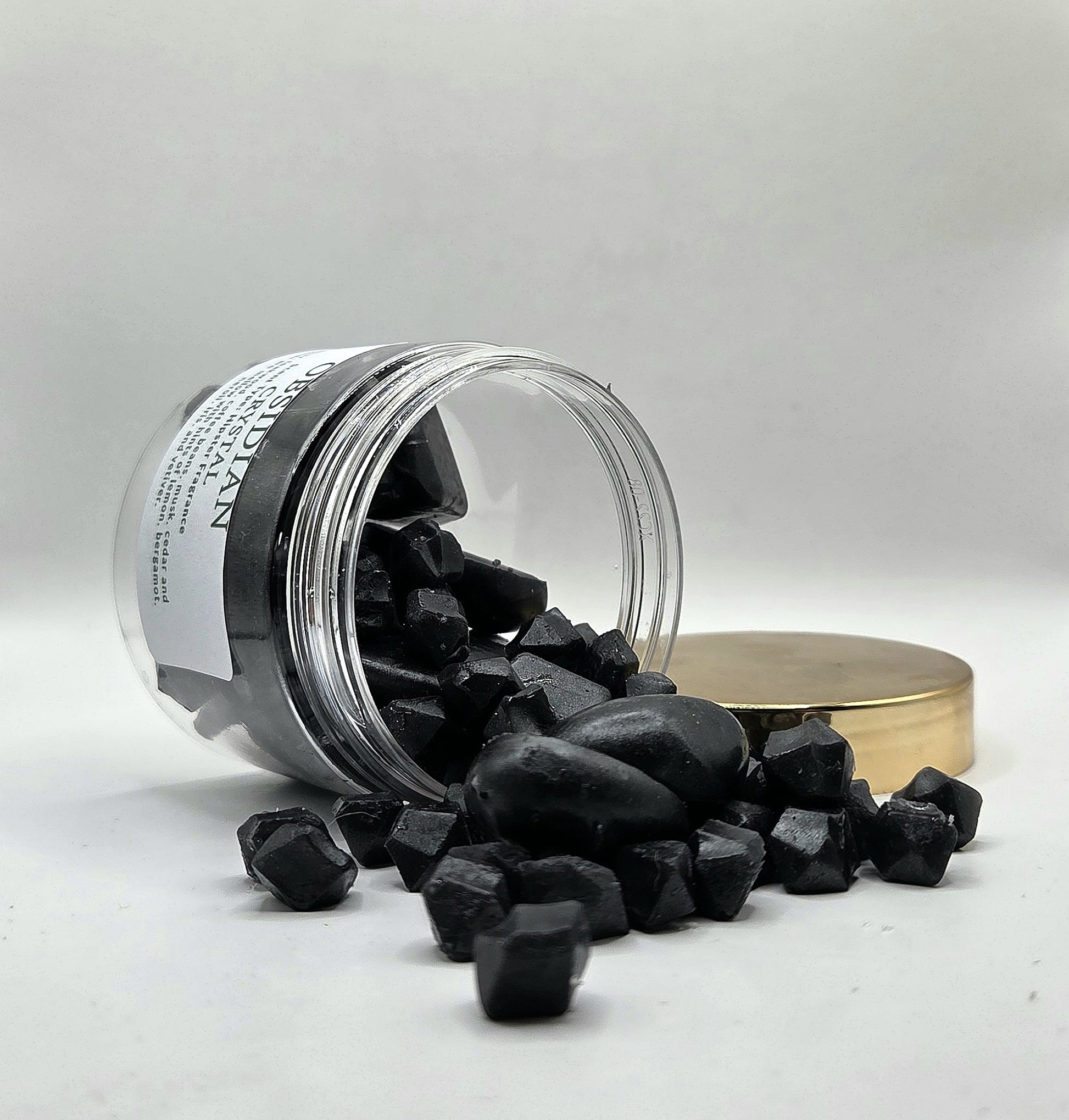 Obsidian Protection Shield Crystal Melt image 1