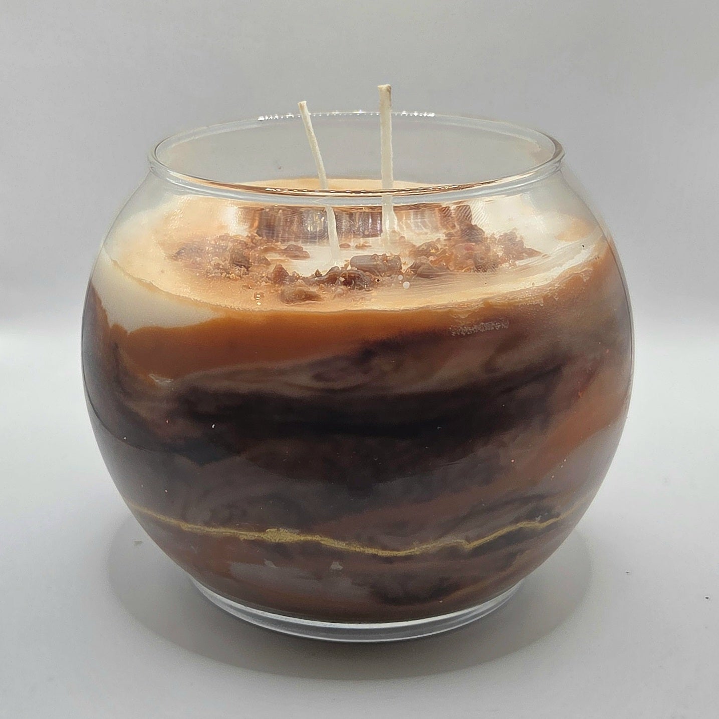 Golden Vein Agate Candle image 2