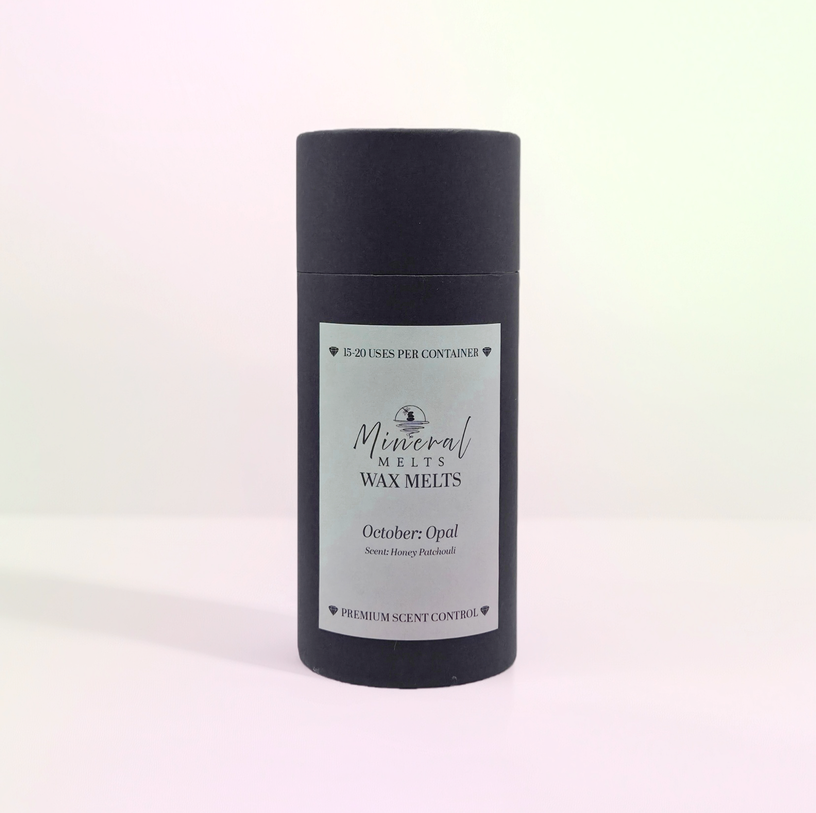 Opal white crystal wax melts product - October birthstone - honey patchouli scent