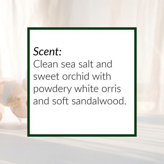 True Blue Lapis Lazuli topped Wax melts scent description