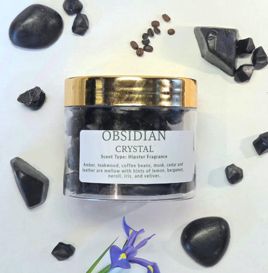 Obsidian Protection Shield Crystal Melt image 0