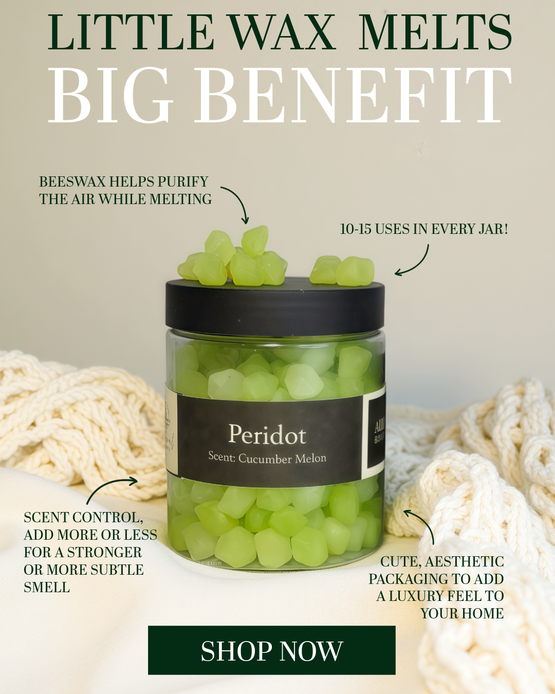 Rose Quartz Wax Melts