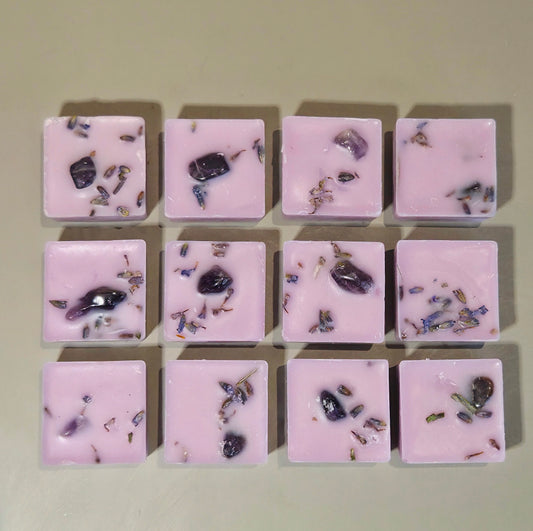 Bedtime Bliss | Amethyst Topped Wax Melts